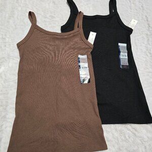 No Boundaries Ribbed Tank Top bundle XS